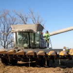 josie-on-combine